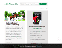 Tablet Screenshot of cavalier-romand.ch